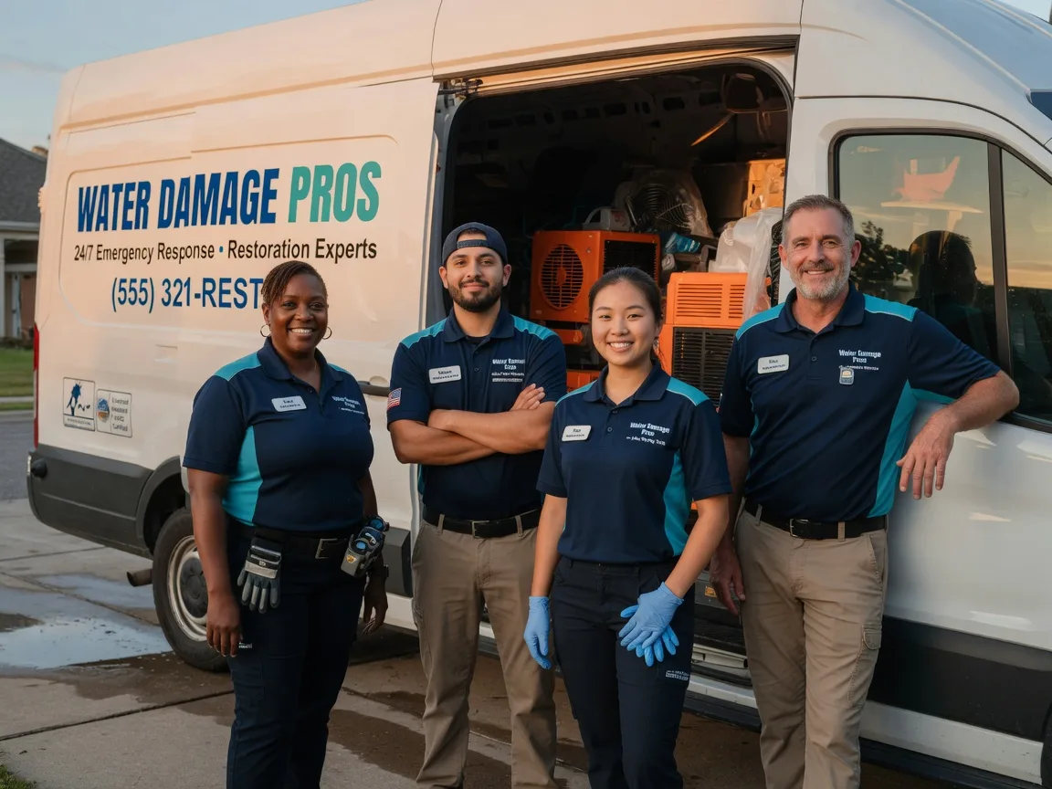 Water Damage Restoration company in Minden, TX